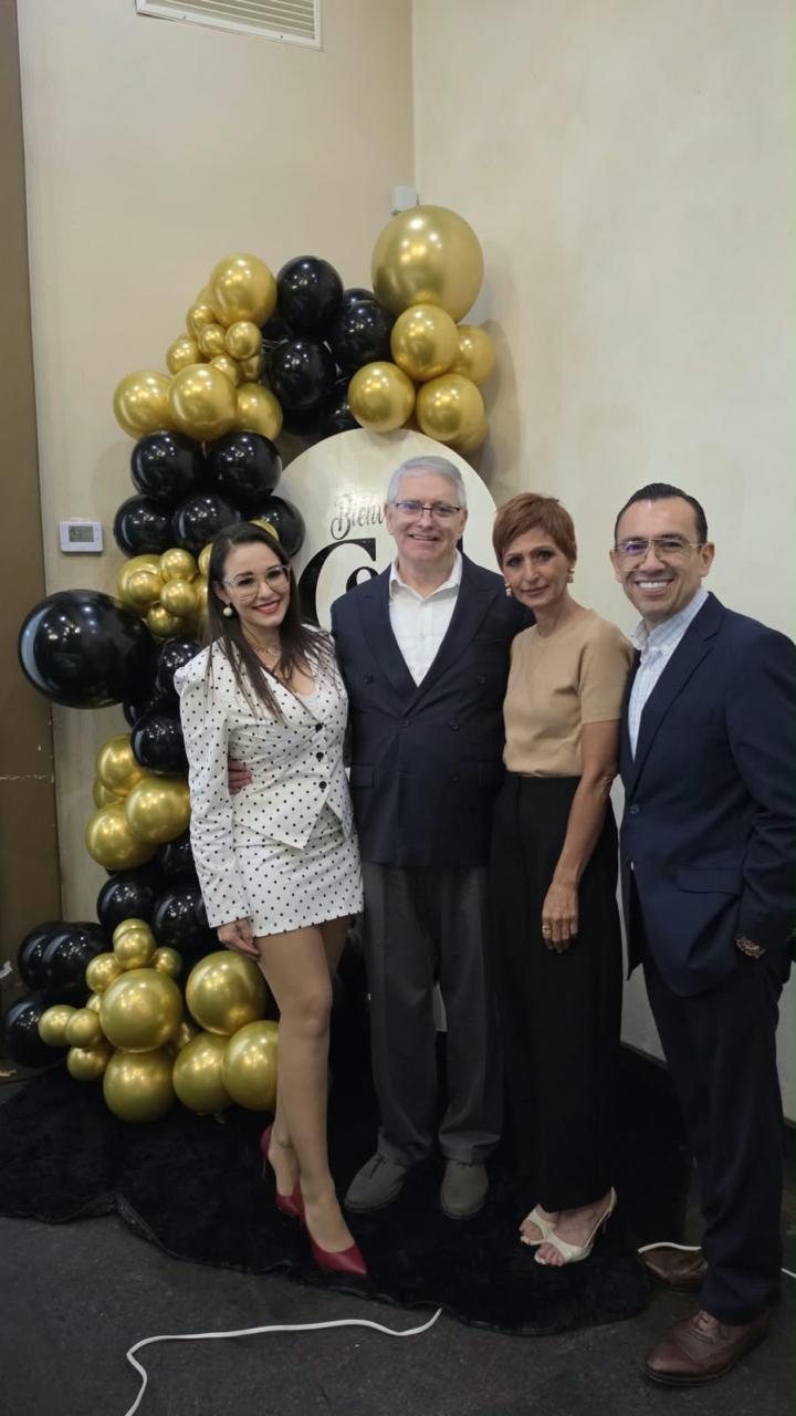 Adolfo Siller con socios de C&F Contadores y Asesores